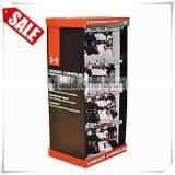 Hooks Cardboard Four Sides Socks Disply Stand