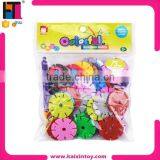 75 Pcs Plastic Children DIY Educational Snowflake Building Bricks thumbnail-1