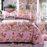 Super Quality Flower Printed Bed Sheet Set for Sale