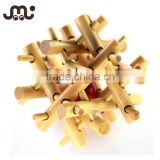12 sticks safety wooden kids educational puzzle toy