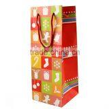 Wholesale Handmade Matt Lamination Christmas Packaging Gift Bags With Handles thumbnail-2
