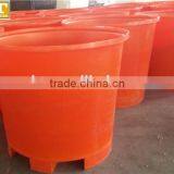 Plastic Round Aquaciture Drum Bucket Barrel Storage Container thumbnail-6
