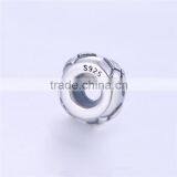 STY004 Silver Clip On Lock Stopper Beads Fit Snake Charm Bracelet thumbnail-2