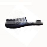 2016 Long Handle Ebony Hair Comb Custom Logo thumbnail-5