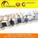 Dongsheng Golden Copper Drive Transmission Motorcycle Chain and Titan Bajaj Trecycle Parts Sprocket per Set thumbnail-3
