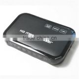 Multifunction mini mobile hard disk full hd media player black/mini full hd 1080p media player