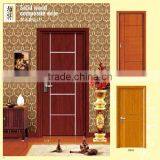 MDF 100% Wooden Frame Glass Panel Insert Door Single Room Door Kitchen Door thumbnail-2