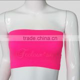 rose tube bra, rose bra with removable pads, rose strapless bra sexy rose bra