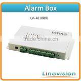 LV-AL0808, Alarm Box, Supports 8 Sensor Inputs and 8 Alarm Relay Outputs