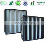 Mini Pleated V Cell Air Fitler,H Type Air Filter,mini Pleated Air Filter