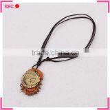 Leather Necklace With Hat Pendant, for Party Fashionable New Design Necklace thumbnail-5