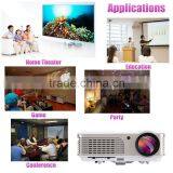Support HD 1080p TV Video Projector 2500 Lumen LED Lamp up to 50000 Hours Red Blue 3D for Home thumbnail-5
