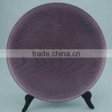 Newest Design Oval Plastic Wedding Cheap Charger Plates Wholesale/plastic Blue Charger Plates thumbnail-5