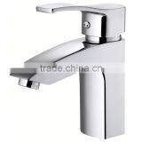 Bathroom Brass Single Handle Wash Basin Faucet With Ceramic Cartridge thumbnail-1