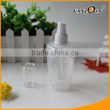 Empty Natural Color 150ml Plastic Bottle With White Spray for Toner Packaging thumbnail-3