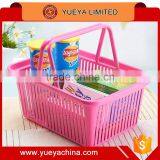 Portable Bathroom Storage Basket/kitchen Spice Bottle Dishes Storage Basket-red thumbnail-1