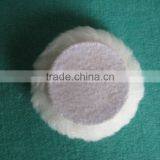 Lambskin Polishing Bonnet,wool Bonnet,wool Buffing Pad thumbnail-2