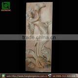 Indoor Decorative Marble Stone Wall Relief Sculpture