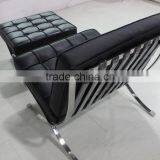 Foshan Replica Barcelona Chair Steel Chair thumbnail-5