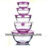 5pcs Glass Bowl Set thumbnail-1