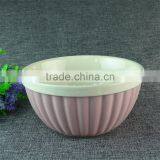 Bulk Stock Cheap Pink&Blue Deep Ceramic Baking Pan Bakeware Wholesale thumbnail-2