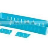 Fashion 3 Lattices Sundries Plastic Divided Storage Box/DIY Storage Box