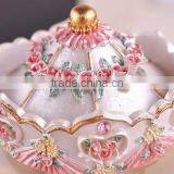 Exclusive Resin Carrousel Rotate LED Music Snow Globe thumbnail-6