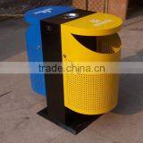 Arlau Outdoor Park Double Recycling Bin Picture thumbnail-2