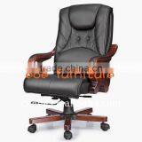 Office Furniture Leather High Back Chair (6077) thumbnail-1