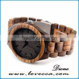 Japan Movement Mechanical Wood Watch Bamboo Wood Watch 2017 thumbnail-3
