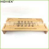 Bamboo Monitor Stand Riser With Storage Organizer Desktop/Homex_FSC/BSCI Factory thumbnail-1