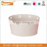 Colorful Name-plate Metal Flower Garden Planter thumbnail-3