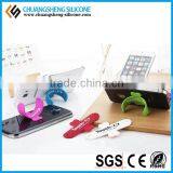 Practical Promotional Gift Sticky One Touch u Silicone Mobile Phone Stand thumbnail-5