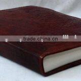 Handmade Vintage Beautiful Embossed Leather Notebook thumbnail-3