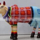 Nice Painting on Cow For Home Decoration thumbnail-1