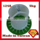 Adjustable Feed Flow Aluminum Lid With Plastic Hopper Base Gear Box Poultry Feeder thumbnail-4