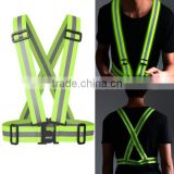Reflective Vest Harness High Visibility Running Walking Sport Cycling Safety