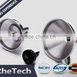 Stainless Steel Funnel With Removable Strainer /metal Funnel in Different Size thumbnail-1