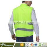 High Visibility Fluorescent Yellow Polyester Tank Top thumbnail-5