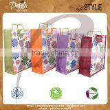 Jute Shopping Bag With Wodden Square Handle thumbnail-1