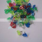 Decorating Office Translucent Heart Shape Thumb Tack
