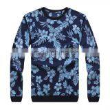 Men's Round Neck Printed Knitting Pullover Sweater thumbnail-1
