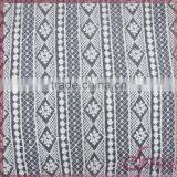 Off-white Flower Cotton Embroidered Fabric, Mesh Fabric Lace for Dress, Blouse, Tops thumbnail-6