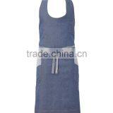 Denim Apron With Pocket
