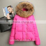 Latest Fashion Winter Short Down Jackets Woman Down Jacket Parka Winter 2016 thumbnail-2