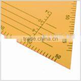 Kearing Brand Plastic Transparent Yellow Scale Ruler,economical Tailor Scale Ruler#8535B thumbnail-5