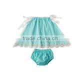 Hot Sale Beauty Lace Outfit Girls Boutique Clothing Baby Sets Clothes thumbnail-2