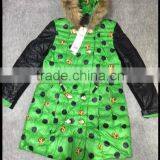 GZY Folding Down Jacket Kid Girls Winter Coat Stock Breathable Slim Model Export African Export Gunagzhou Warehouse Cheap Deli thumbnail-3