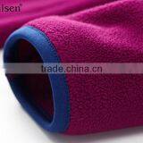 Manufacturers in China Plain Zipper-up Pullovers Fuchsia Polar Fleeve Ladies' Tops thumbnail-4
