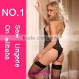 2015 High Quality Hot Sales Sexy Leather Lingerie Teen Girls Sexy Lingerie Sexy Lingerie Fishnet Teddy thumbnail-2